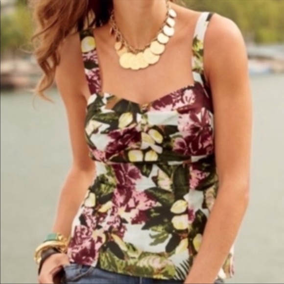 Cabi Floral Tank Style #340 - Picture 1 of 10